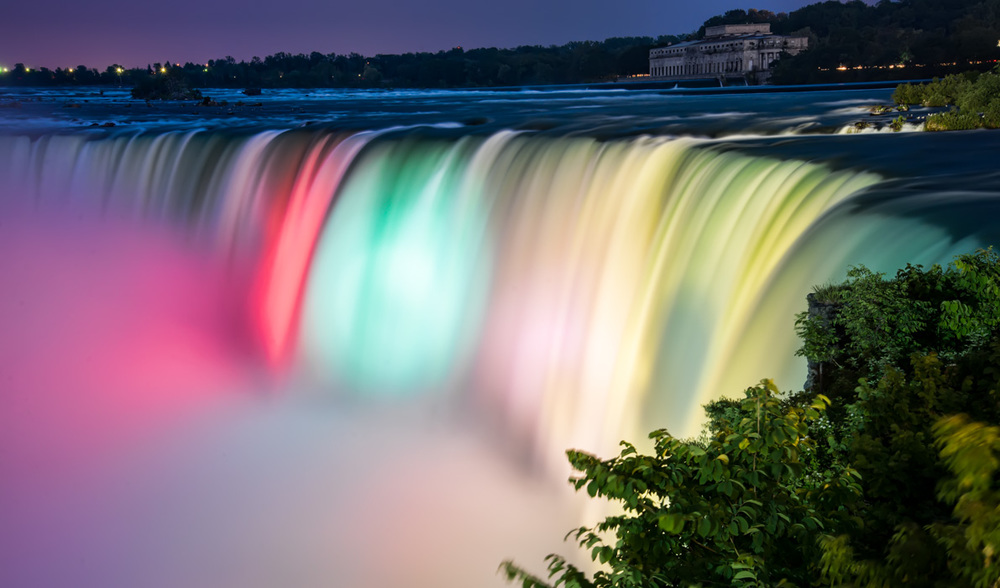 Niagara Falls Colors