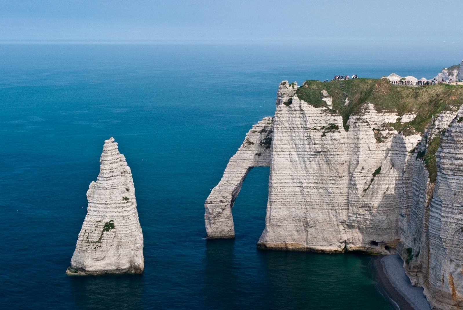Etretat Normandy France cliffs